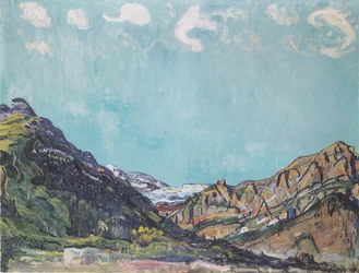 Paysage près de Champéry